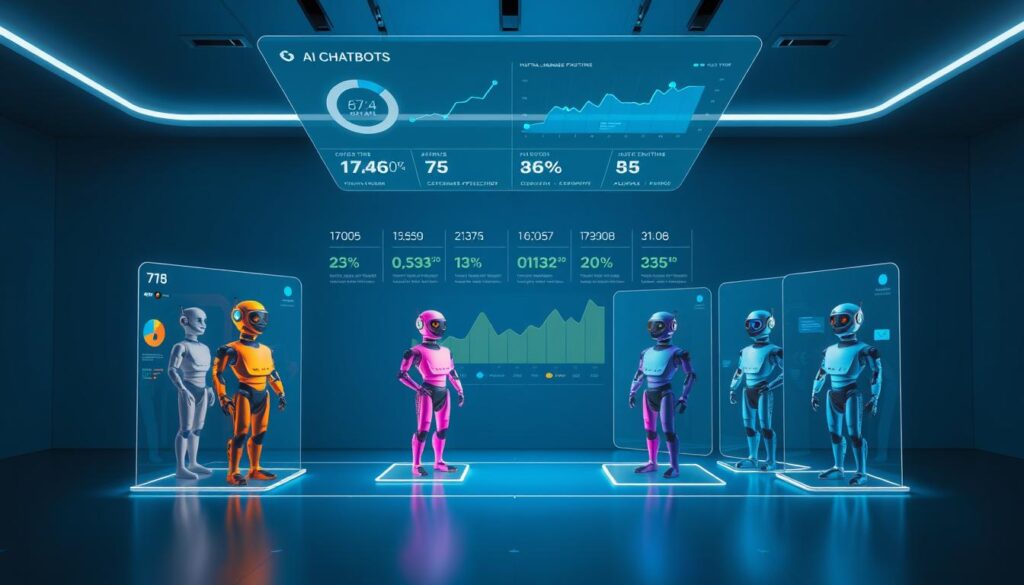 AI chatbot performance comparison