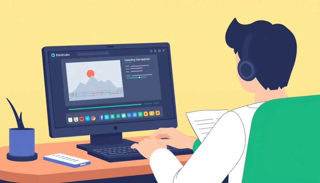 ElevenLabs AI voice generation