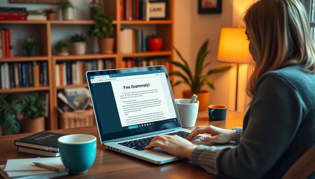 Grammarly AI writing assistant