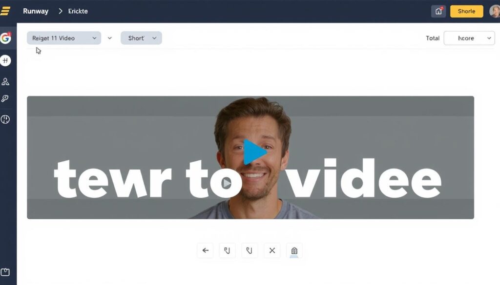 Runway AI video generation tool