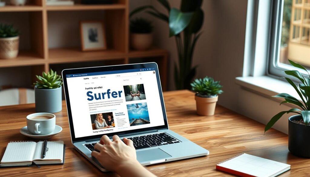 Surfer SEO content optimization