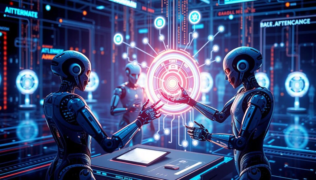 Agentic AI and Multi-Agent Systems collaborating to solve complex problems