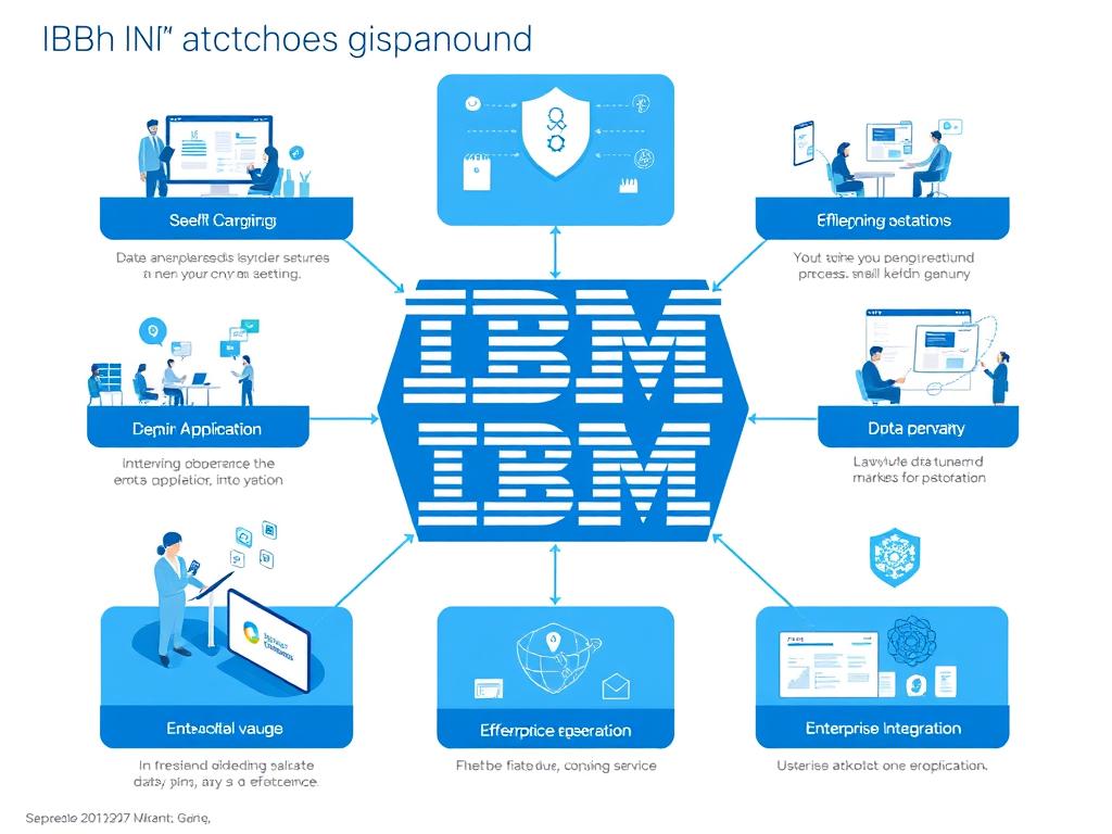 IBM's Granite AI models showing enterprise applications with security and efficiency features