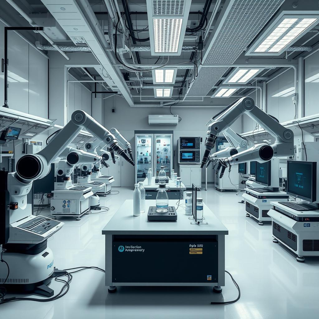 Researchers using AI to automate scientific discovery with robotic laboratory equipment
