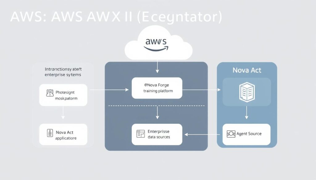 AWS Nova 2 AI platform architecture showing integration with enterprise systems