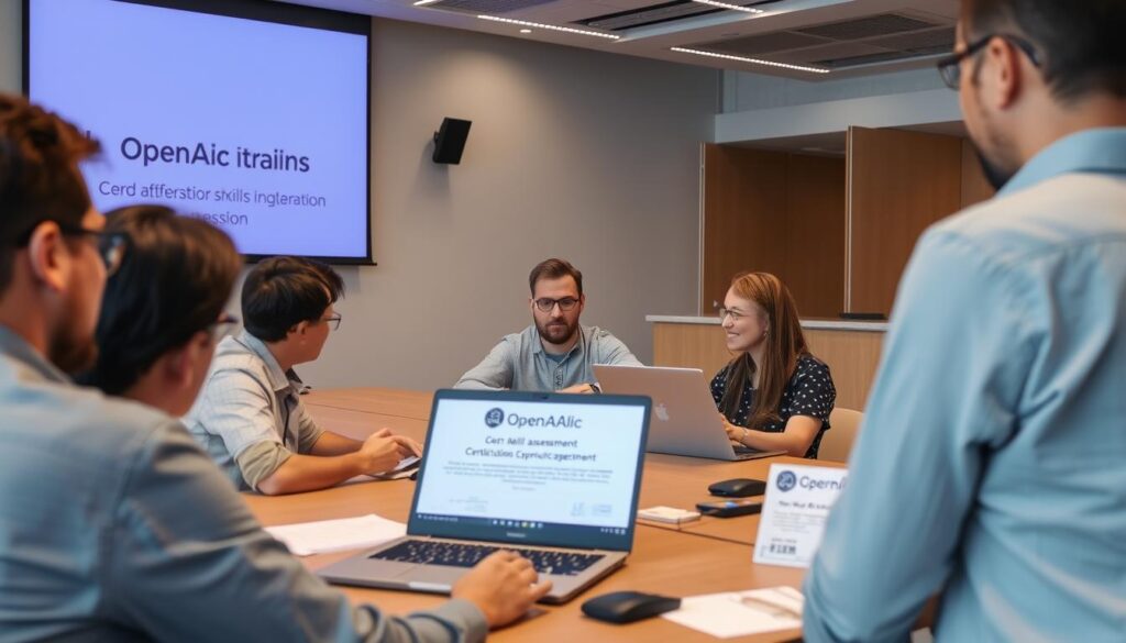 OpenAI certification standards for AI skills addressing talent gap