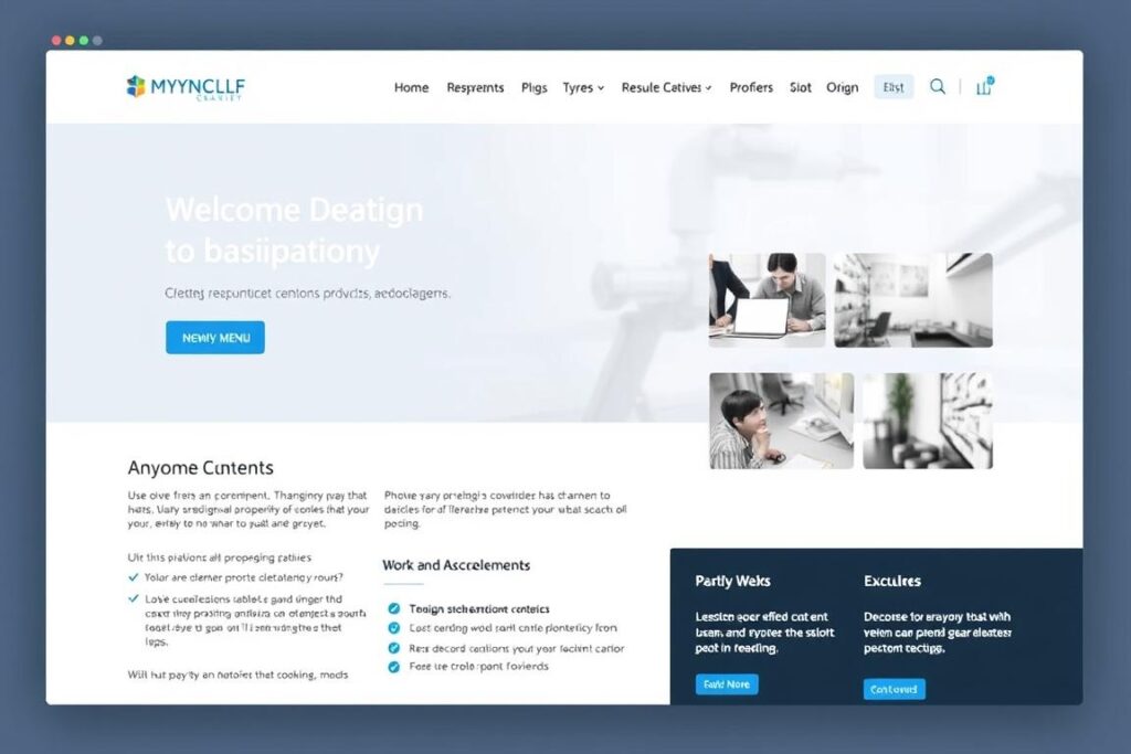 Well-designed website with clear navigation for AdSense approval