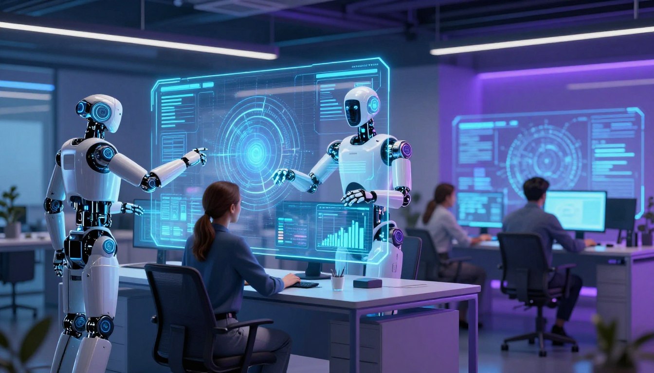 AI Jobs That Will GROW in 2026 | Future Careers in Artificial Intelligence showing digital transformation of workplace