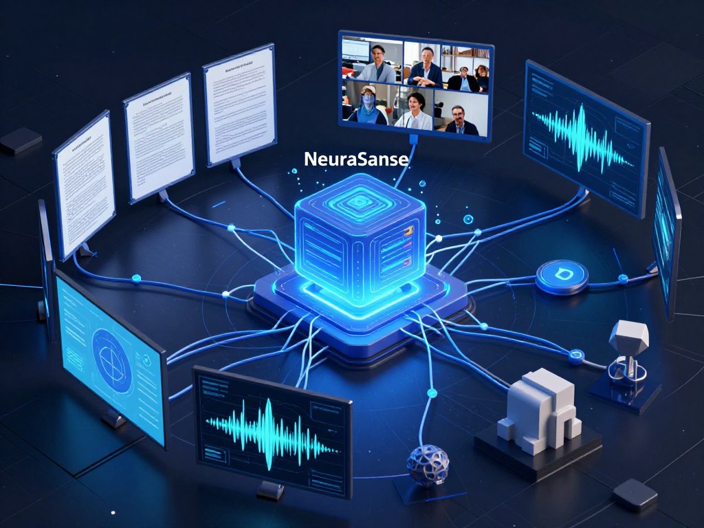 NeuraSense AI multimodal understanding system analyzing various data types simultaneously