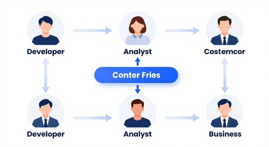Career roadmap showing multiple pathways into AI jobs from different starting points