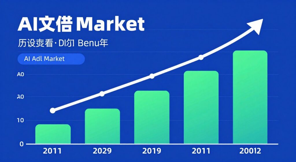 Data visualization showing growth trends in AI Jobs market from 2024 to 2026