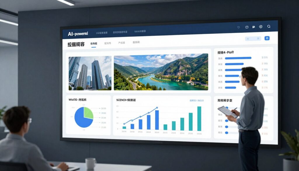 Executive decision intelligence platform with predictive analytics and recommendations