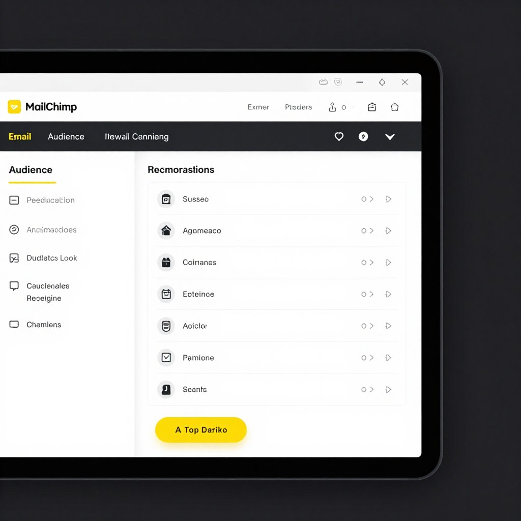 Mailchimp email marketing platform