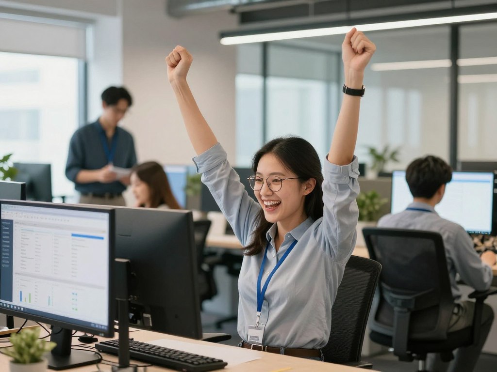 Small business success story with AI automation