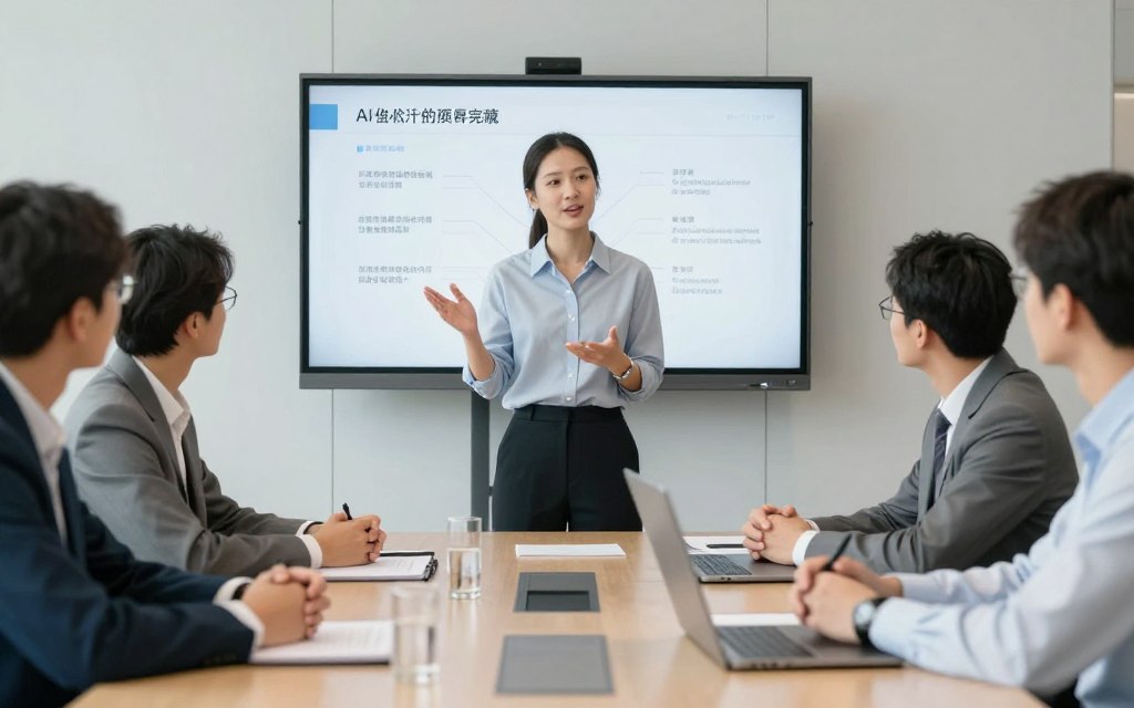 business consultation discussing AI agent questions