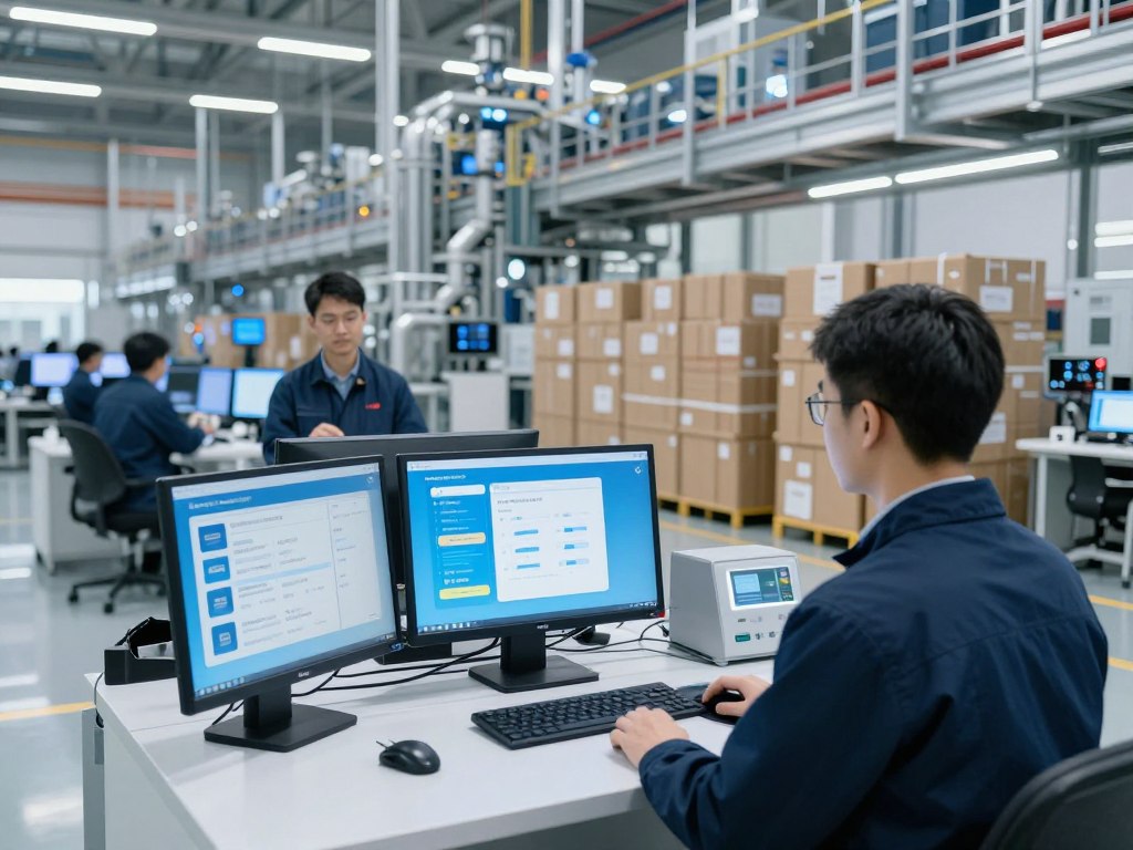 manufacturing AI agents optimizing production workflows