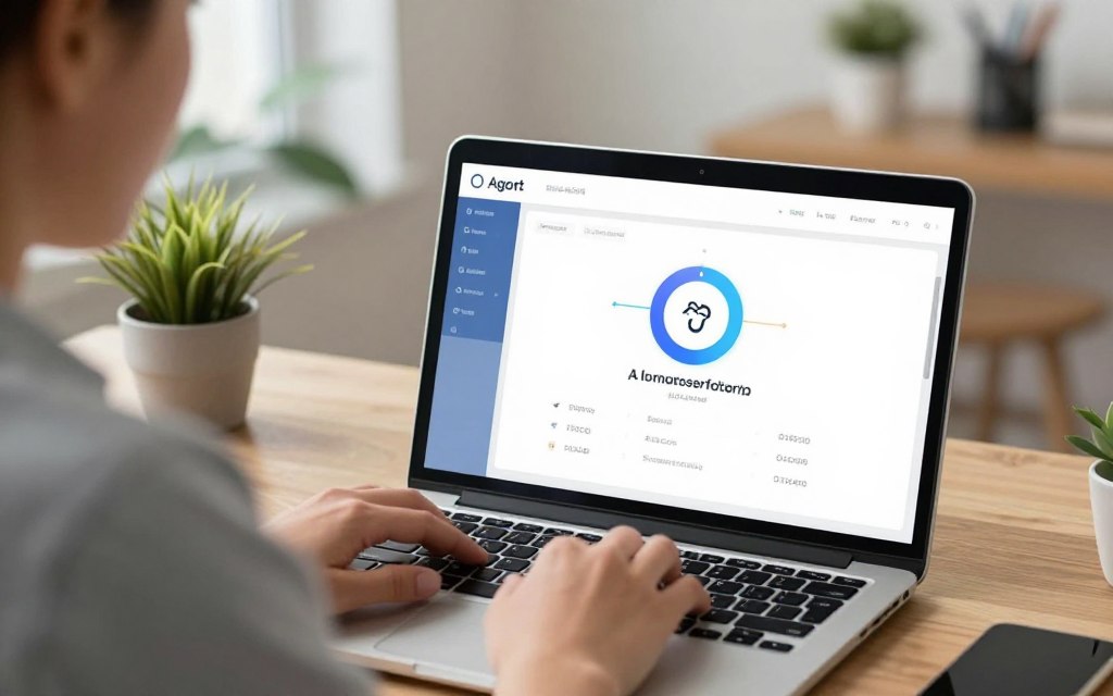 small business owner using no-code AI agent platform