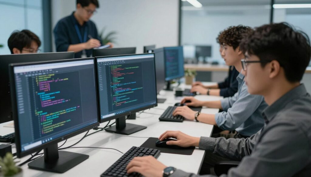 technical team troubleshooting AI agent integration issues