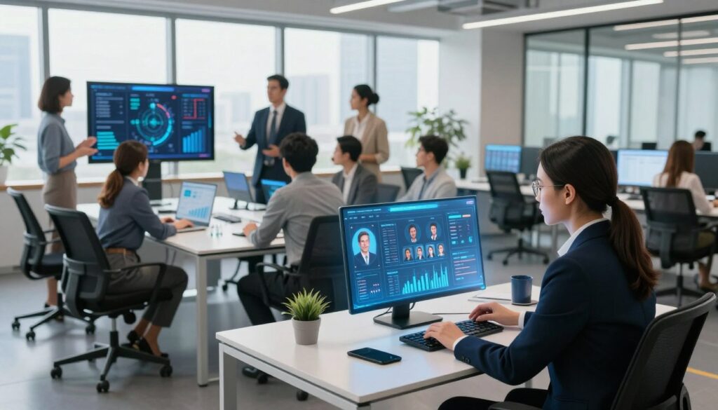 AI-driven talent acquisition and HR management tools