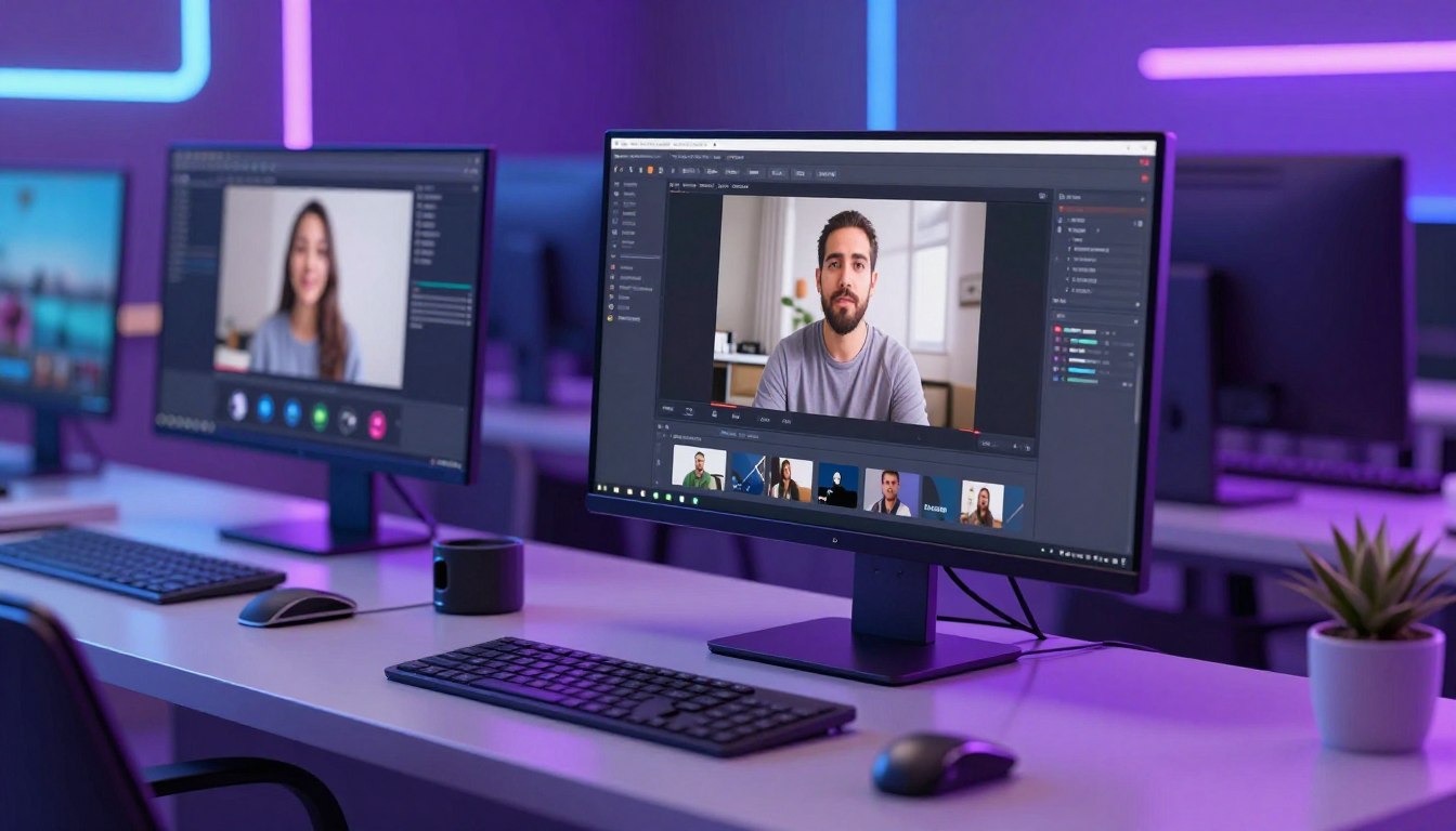 AI video generation tools interface showing multiple video creation platforms