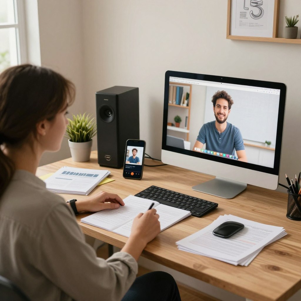 Educational content creation setup