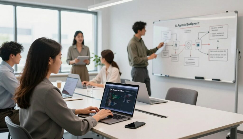 how to build AI agents without coding
