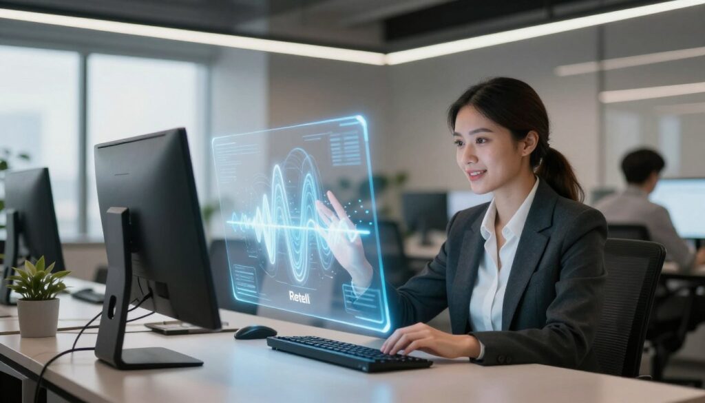 Retell AI for human-like voice assistant services