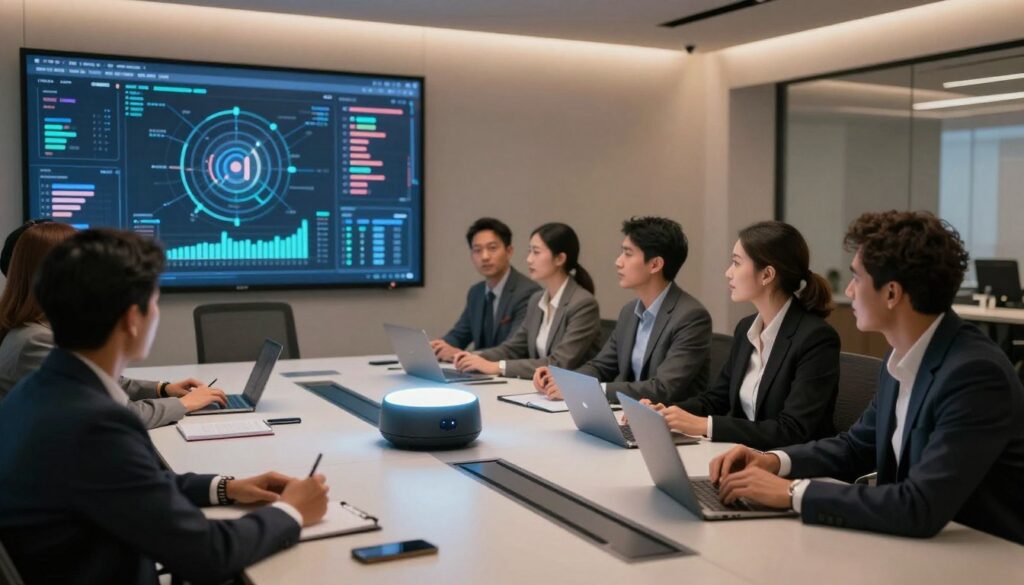 Voice assistants for corporate use