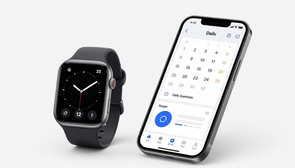 AI personal assistant organizing daily schedule and tasks
