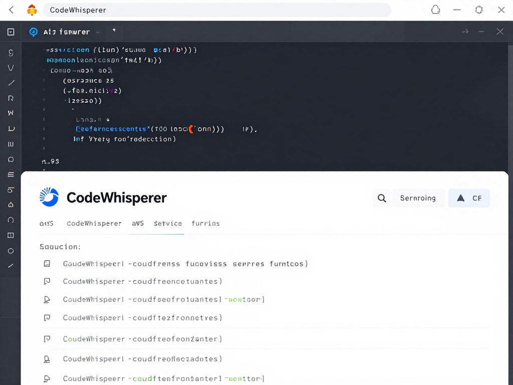 Amazon CodeWhisperer suggesting AWS integration code
