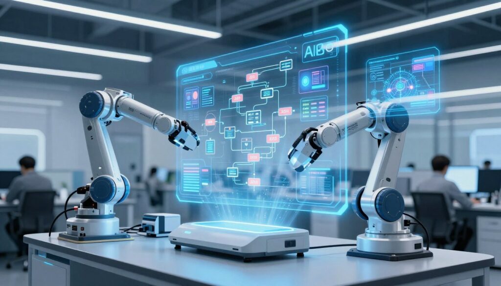 Automated business operations powered by AI technology