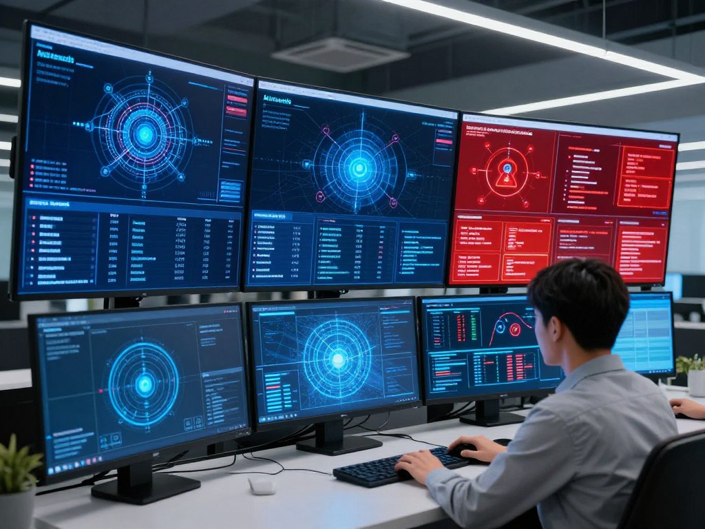 Cybersecurity AI threat detection system