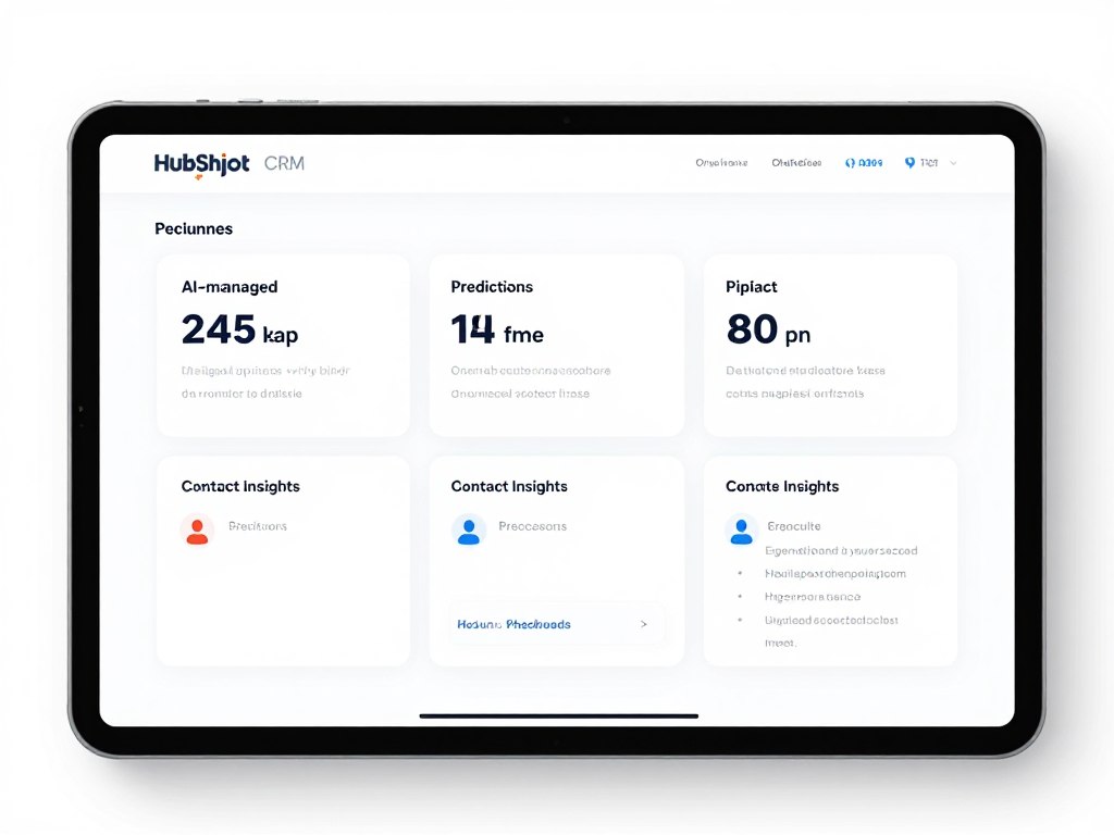 HubSpot AI managing sales pipeline and automations