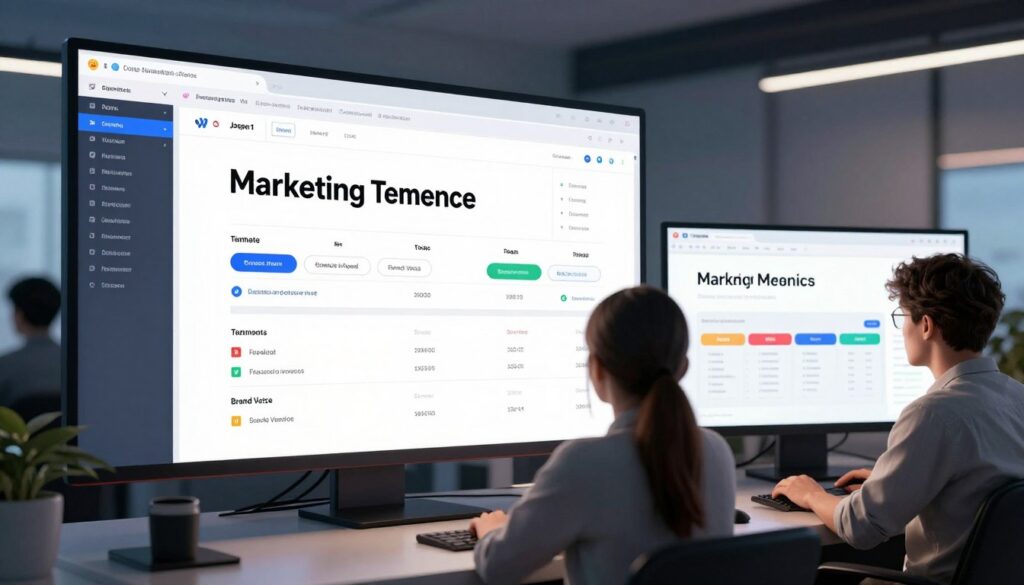 Jasper AI Pro dashboard with marketing templates