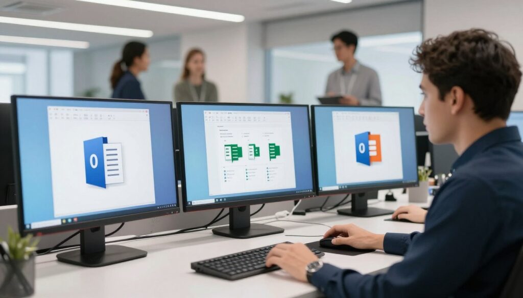 Microsoft Copilot integrated across Office 365 applications