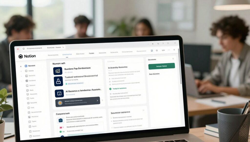 Notion AI integrated into workspace documentation
