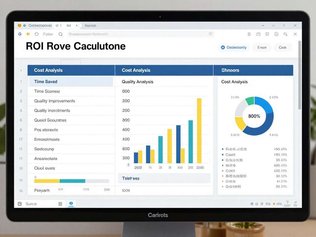 ROI calculation worksheet for AI tool investments