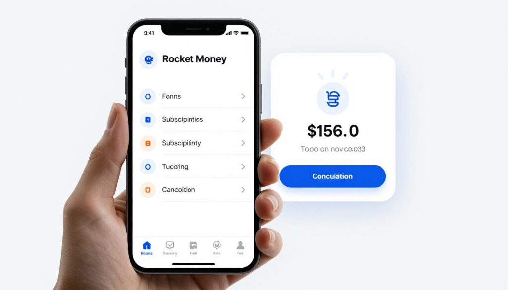 Rocket Money AI identifying and managing subscriptions