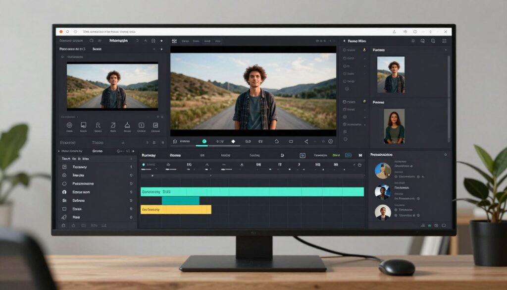 Runway ML generating and editing video content