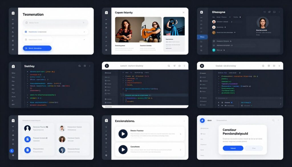 Specialized AI tools interface showing niche features
