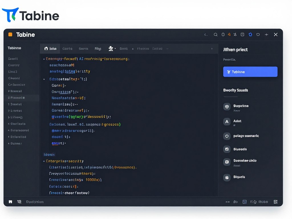 Tabnine providing code suggestions with privacy controls