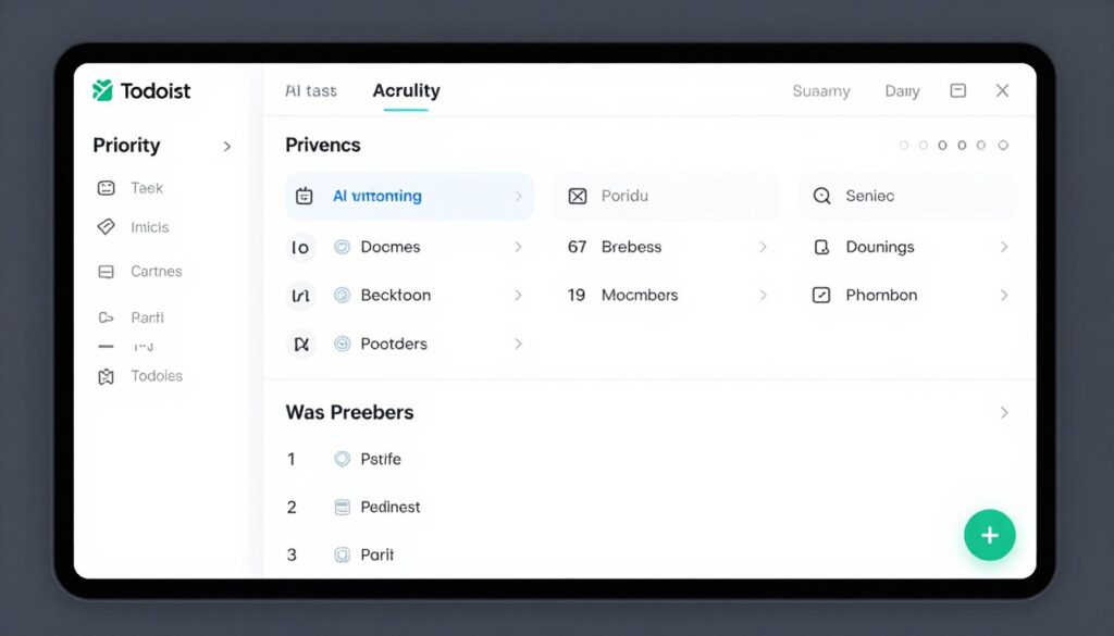 Todoist AI organizing and prioritizing task lists