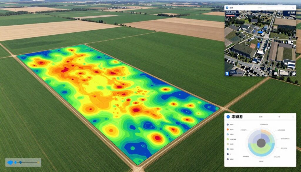 agricultural ai monitoring farms satellite
