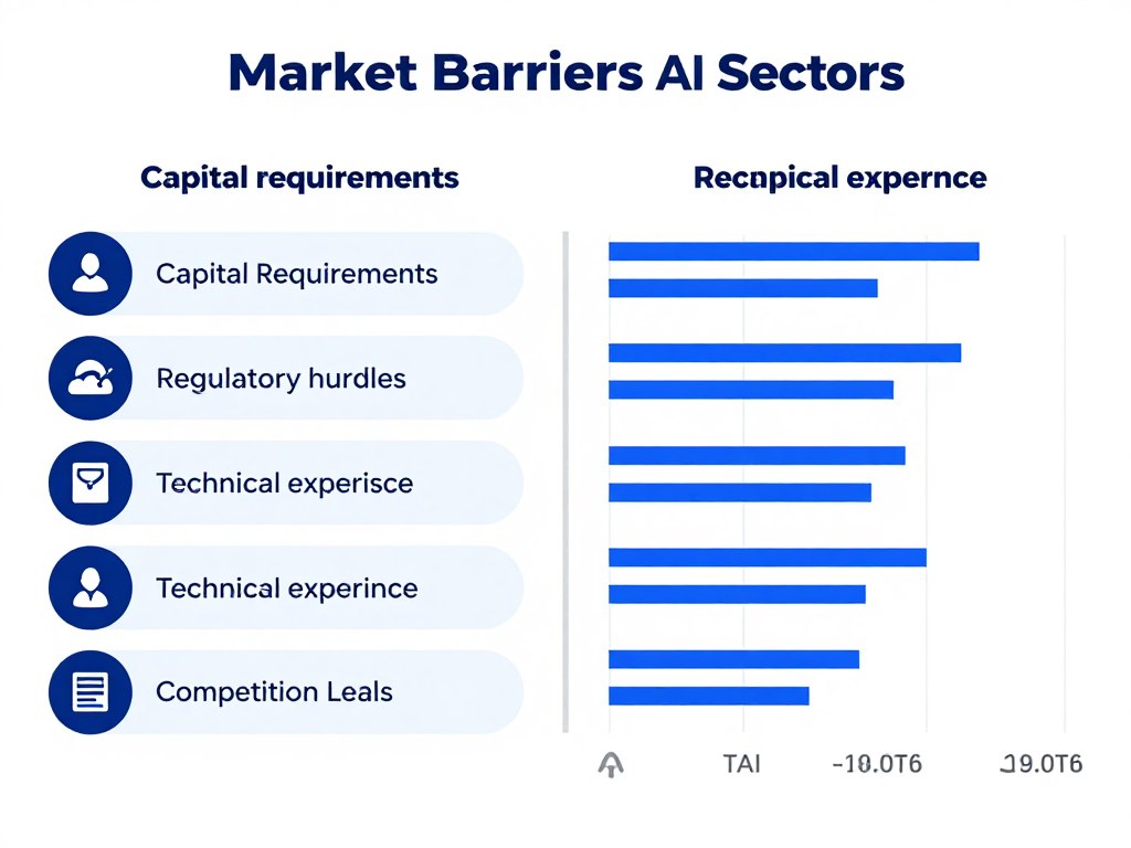 ai sector market entry barriers comparison