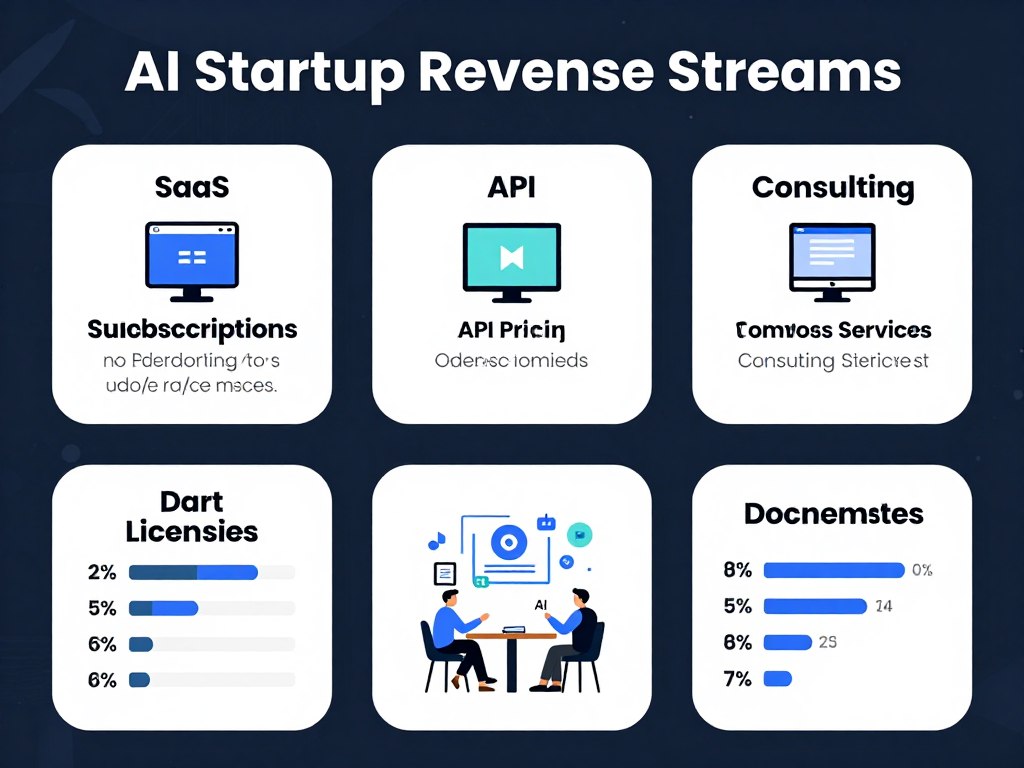 ai startup business models revenue streams