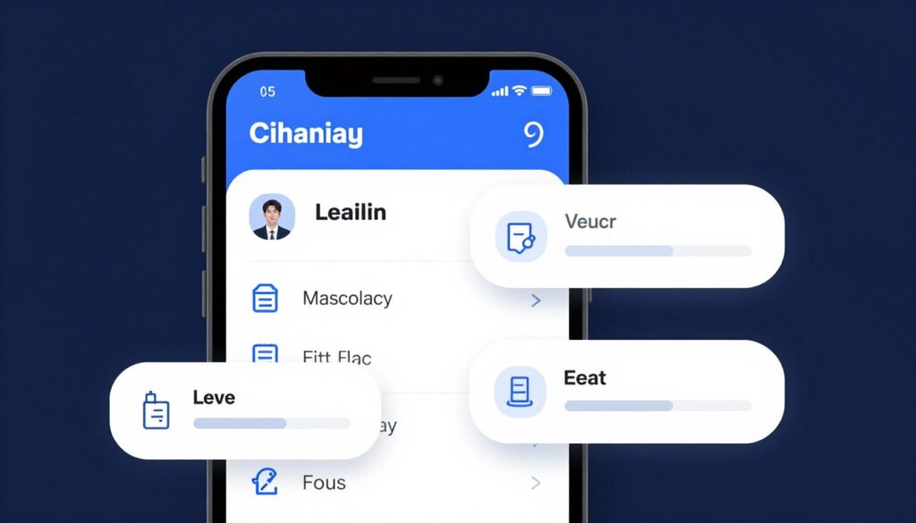 banking chatbot mobile app interface