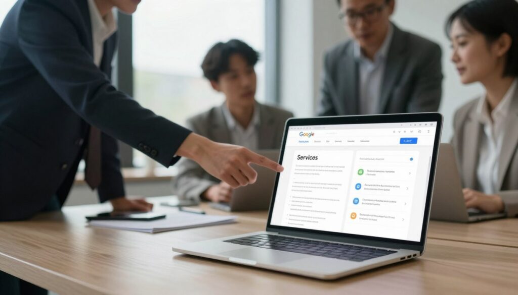 structured content for Google overviews